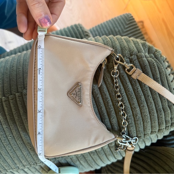 Prada Tan Shoulder Bag - Like New - Picture 14 of 16